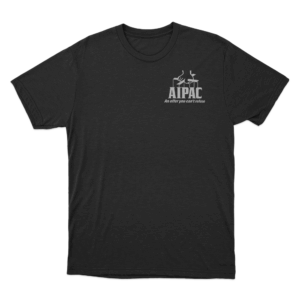 AIPAC T Shirt Black