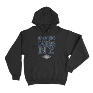Good Luck NY Hoodie Black