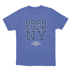 Good Luck NY T Shirt Blue