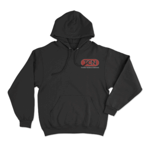 Tucker Carlson Network Logo Hoodie Black
