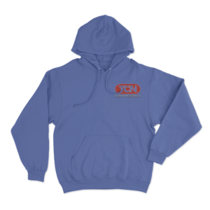 Tucker Carlson Network Logo Hoodie Blue